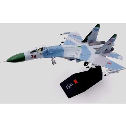 Wltk USSR Russian Air Force Su-27K Fighter 1/100 Diecast Model