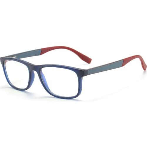 Glasses Men Women Optical Frame Anti Blue Light Square TR90 Man AntI Reflective Clear Gaming Prescription Conputer Eyeglasses UV