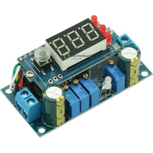 5A MPPT controller solar panel dc-dc buck CC / CV charging module display LED non-isolated Buck Module 6-36 v
