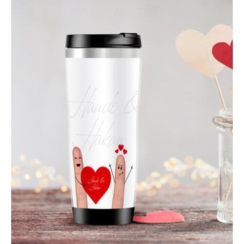 Personalized Valentine 'S Day Themed Steel Thermos Cup-88
