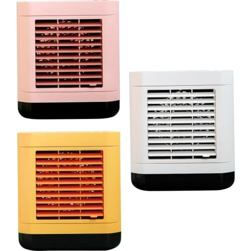 Portable Air Conditioner, 3 Speeds Personal Air Conditioner Fan Noiseless Air Cooler for Home Office Room Desktop
