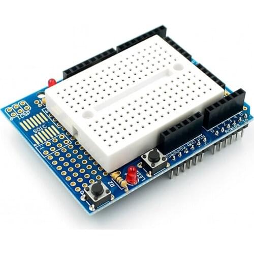 Prototype Prototyping Shield ProtoShield For arduino UNO R3 1PCS With mini Breadboard