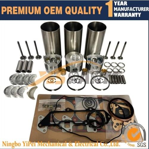 3TNE88 Overhaul Rebuild Kit for Yanmar VIO40 B37-2B TB135 A7C Excavator US32R AF350 AF35J Tractor