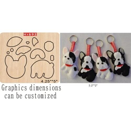 Puppy hanging cutting dies 2019 new die cut &wooden dies Suitable for common die cutting machines on the market