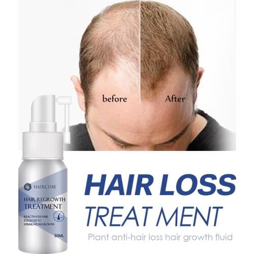 HAIRCUBE Anti Hair Loss Spray Fast Growing Hair Liquid Oil Hair Care Growth Products Beauty Hair Scalp Treatment for Men Women
