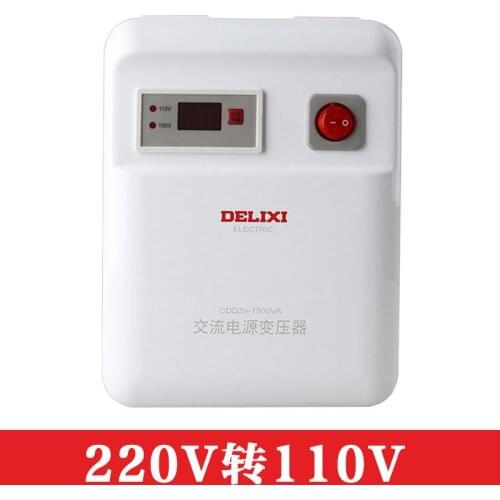 500VA-3000VA power transformer 220V transferred to 110V AC power converter 500W-3000W digital display LCD voltage transformer