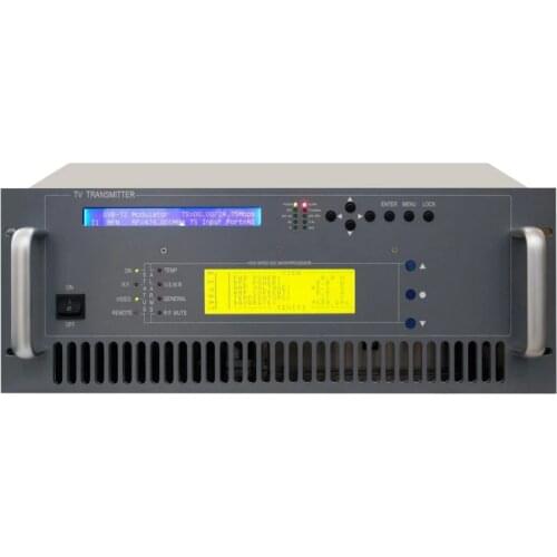 CZH518D 500W VHF UHF All Solid State DVB-T TV Signal Broadcast Transmitter Digital TV Station Broadcasting Equipment