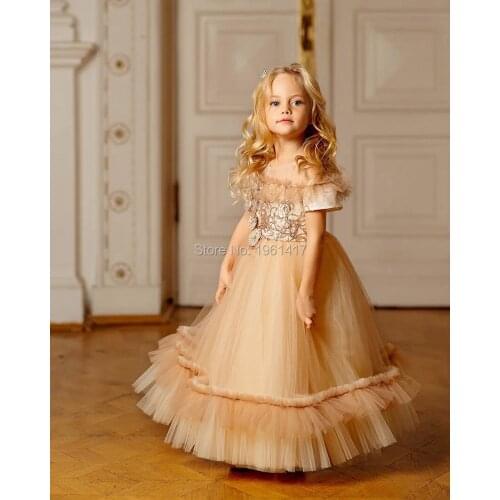 12M Baby Girl Clothes Formal 2 Years Old Birthday Party Dress for Girls Christening Gown For Baby Girls Dress Vestido Infantil