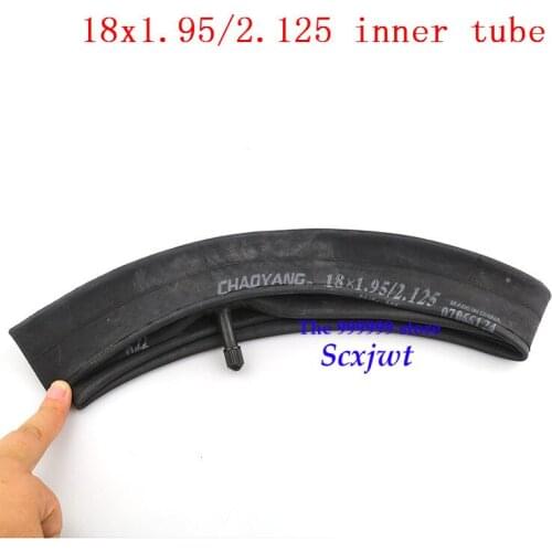 18x1.95 / 2.125 inner tyre with a Straight Valve fits for Electric scooter childrens bicycle folding bicycle