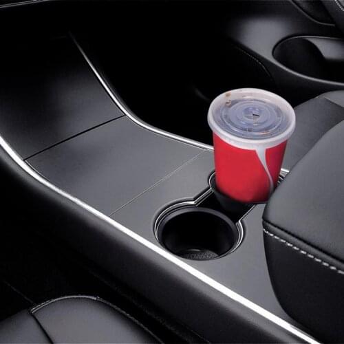 High Quality Drink Holder ABS Car Truck Drink Water Cup Bottle Can Holder for Tesla Model 3 Car Accessries