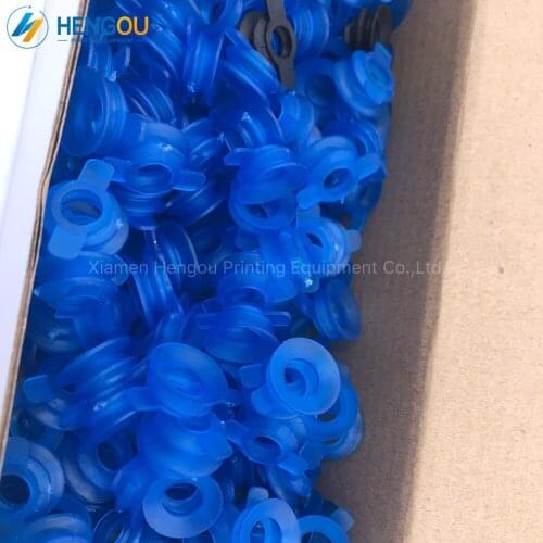 100 Piece new blue quality rubber suckers offset rubber sucker for GTO offset printing machinery parts 42.016.073