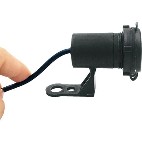 12V USB Charger Socket Adapter Power For Car Motorcycle Handlebar Waterproof 3.2*4.3cm