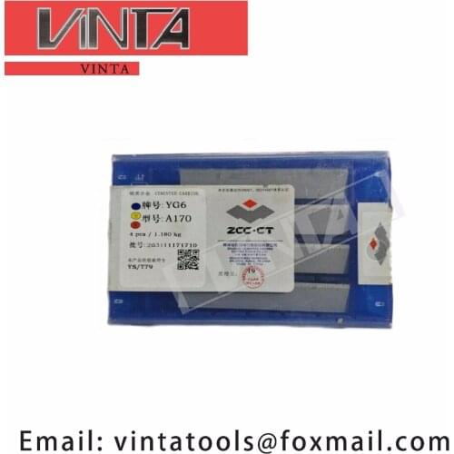 Free shipping high quality 4pcs/lots A170 YG6 /YG8 cnc carbide welding inserts