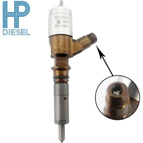 6pcs/lot Common rail injector 326-4756 for Caterpillar C4.2 engine, 326-4756/32F61-00014 for CAT312D excavator, rebuilt injector