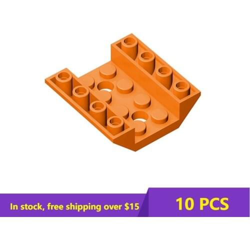 10PCS MOC Bricks Assembles Particles 72454 4x4 For Building Blocks DIY story Educational High-Tech Spare Toys For children