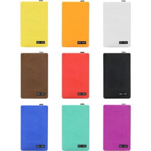 MasterFire 20pack/lot DC 12480 12V 4800mAh For Super Rechargeable Switch Lithium Battery Pack With Case For Cameras Camcorders