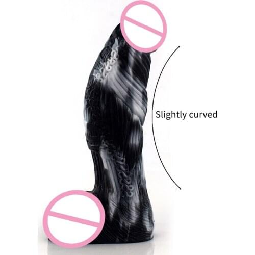 Soft Silicone Dildo Anal Plug Powerful Suction Cup Dildo Huge Penis Big Dick Female Masturbation Sex Toy for Woman Sex Products