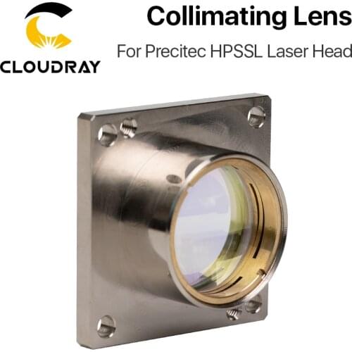 Cloudray Fiber Laser Focus Lens D30 F100 F125mm with Lens Holder for Precitec Laser Cutting Head