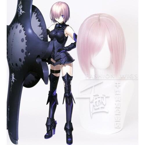 Fat Matthew cos Matthew Gillette cos wig pink short hair cosplay