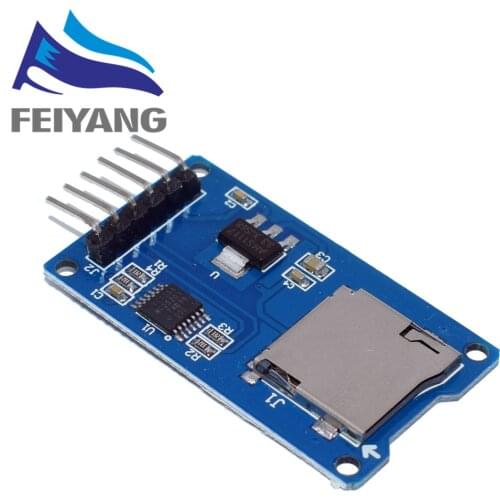 100pcs High Quality Good Micro SD Storage Board TF Card Reader Memory Shield Module SPI