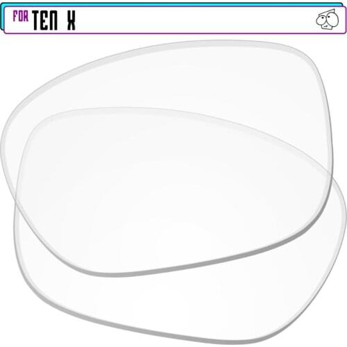 EZReplace Polarized Replacement Lenses for - Oakley Ten X Sunglasses - HD Clear