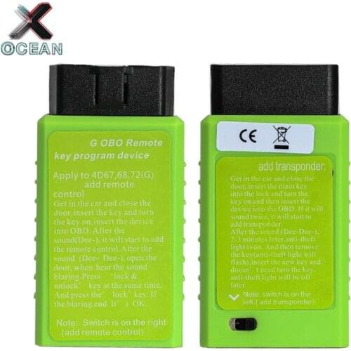 Vehicle OBD Key Programming For Toyota G and H Chip Remote Key Programmer With Switch Add Transponder Via OBD2 Free Shipping