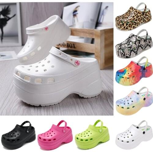 Similarfree 10CM High Heels Women Sandals Breathable Waterproof Platform Heels Women 2021 Ladies Shoes And Sandals Slippers