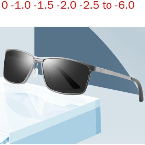 Men Glasses Polarized Near Short Sighted Myopia Sunglasses Minus -1.25 2.0 Diopter Hyperopia +1.5 Prescription Sun Glasses NX