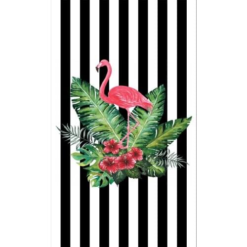 Trend Living Room/Bedroom Carpets Ultra Soft Modern Area Rug Shaggy Nursery Carpet Home Room Plush Flamingo Flower Carpet Decor