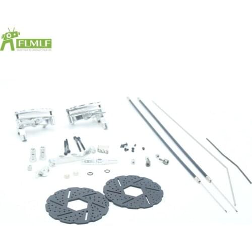 Front Wheel Cable Brake System Fit for 1/5 HPI ROFUN ROVAN KM BAJA 5B 5T 5SC RC CAR Toys PARTS