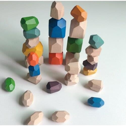 Stacking Game Building Blocks Epoxy Resin Mold Educational Toys Silicone Mould