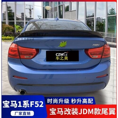 For BMW 1 Series F52 high quality Carbon Fiber rear boot Wing Spoiler Rear Roof Spoiler Wing Trunk Lip Boot Cover