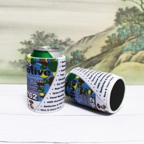 200pcs/lot Custom Australia Stubby Holders Neoprene Beverage Holder Stubbie For Business Beer Can Coolers Promotional Gift