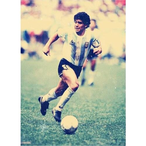 For Missing Football player Diego Armando Maradona 5D DIY Diamond Painting Cross Stitch Diamond Embroidery New Home Decor FH372