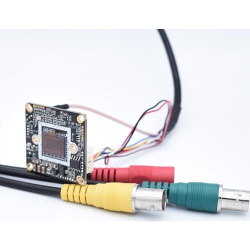 Digital Zoom 32*32MM Signal Board Mini Size IMX385 60Fps SDI CVBS Camera Module Endoscope Medical Gambling House Industrial Test