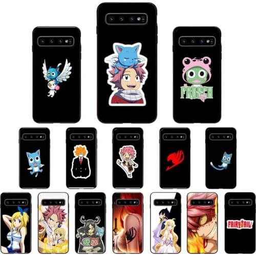 FHNBLJ anime Fairy Tail Phone Case for Samsung Galaxy S6 S6edge Plus S7 S7edge S8 S9 S10 Plus S20