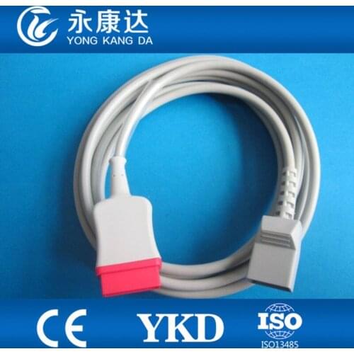 GE Marqutte IBP Cable to Utah transducer adapter Cable