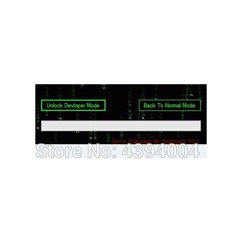 DAVIE UNLOCKER TOOL for daf and paccar Switch DAVIE software into special SERVICE mode, with high level access