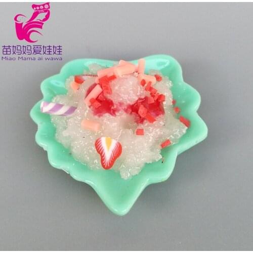 Mini Scene Decoration Smoothies icecream for doll house diy accessories for barbie blythe doll use