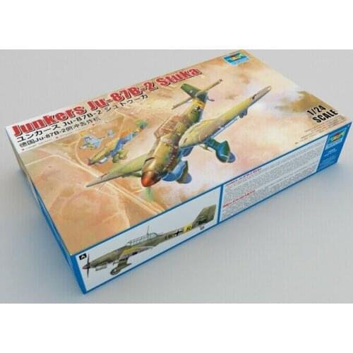 Trumpeter Model 02421 1/24 scale Junkers Ju-87B-2 Stuka plane model kit