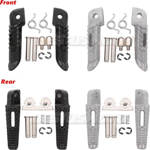 Motorcycle Left Right Rear Footrests Foot Pegs For Suzuki GSXR GSX-R 600 750 1000 GSXR600 GSXR750 GSXR1000 B- King 2005- 2018