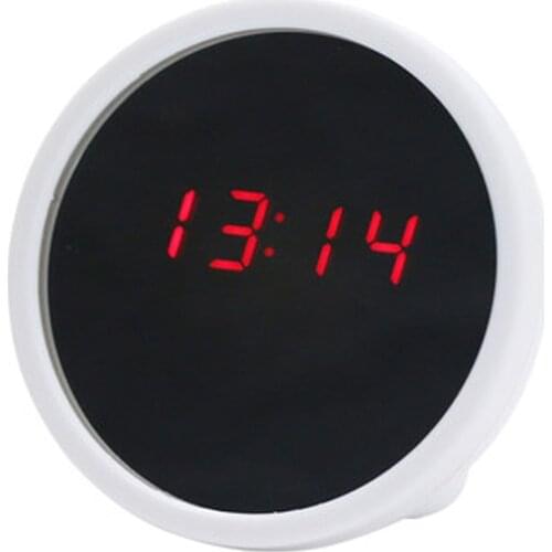 New Hot Multi-function Digital Mirror Alarm Clocks Desk Table Transparent Clocks with Speaker LED Display