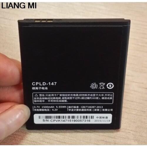 New 1500mAh/5.55Wh 3.8V CPLD-147 Replacement Battery For Coolpad 8029 CPLD-147 Mobile Phone with phone stander