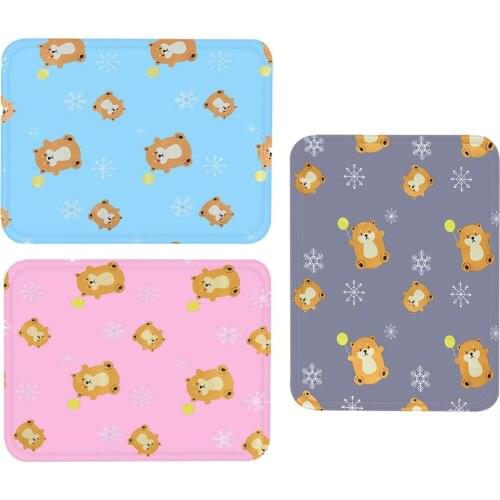 New Summer Pet Dog Ice Pad Kennel Pet Sleeping Pad Portable Puppy Self Cooling Mat For Dog Cat Cooling Nest 60x45cm