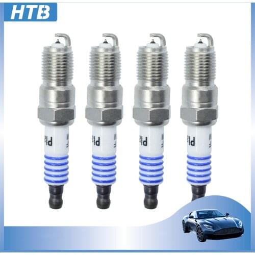4 x SP-493 AGSF32PM Platinum Spark Plug For Ford Lincoln Cadillac Panoz Isuzu Mazda Mercury 4.6L 5.4L V8 SP493