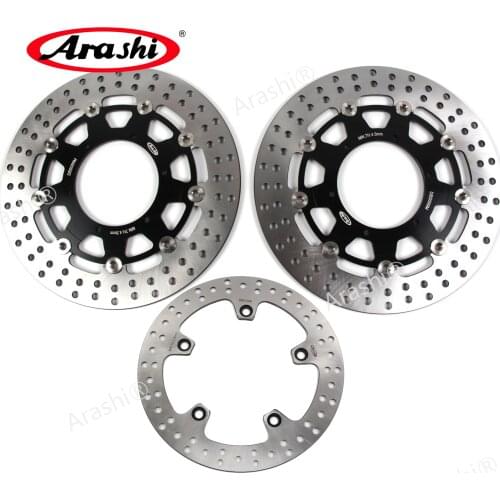 Arashi 1 Set For BMW F 800 GS 2009-2015 CNC Front Rear Brake Disc Brake Rotors 09 10 11 12 13 14 15 F800GS F800 GS F700GS
