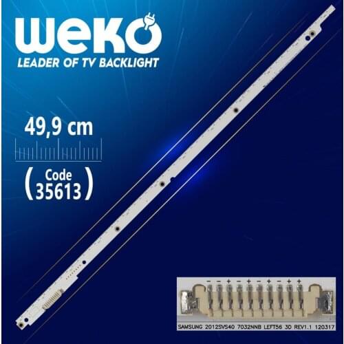 SAMSUNG 2012 SVS40 7032NNB LEFT56 3D REV1.1 120317 - 49.9 CM 56 LED- (WK-350)