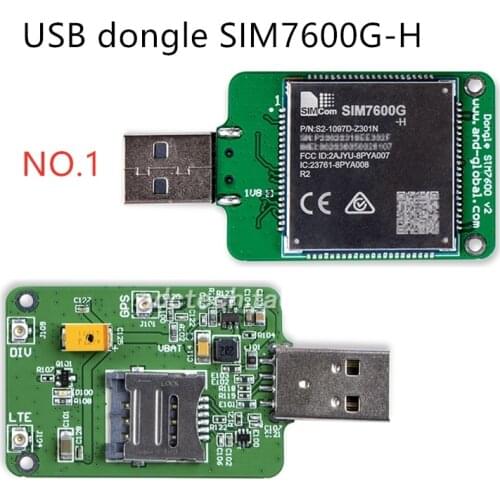 SIMCOM SIM7600G-H USB Dongle 4G LTE Cat4 module Testing Kit is complete multi-band LTE-FDD/LTE-TDD/HSPA+/UMTS/EDGE/GPRS/GSM