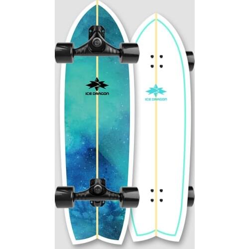 Land Surf Skate CX4 CX7 Surfing Skiing Training Board Carver Cruising Skateboard Fish Single Kicktail