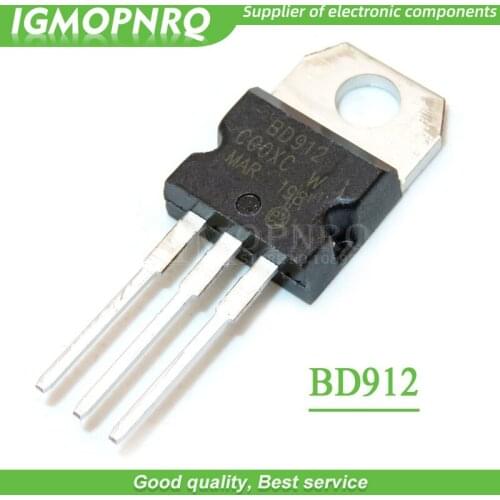 10pcs BD912 100V 15A TO-220 TO220 Darlington transistor new original